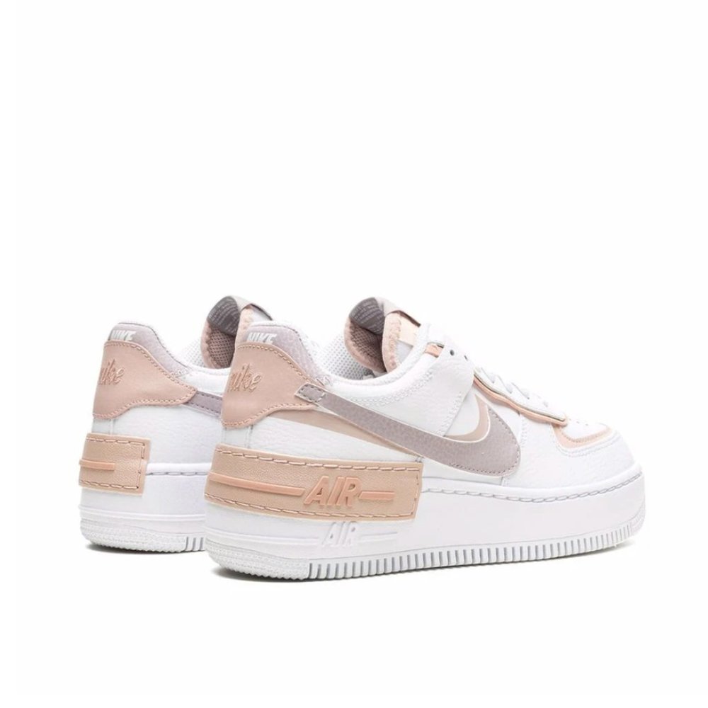 NIKE - NWT Women's Size 5.5 Air Force 1 Shadow Sneakers - Amethyst Ash - Picture 4 of 10